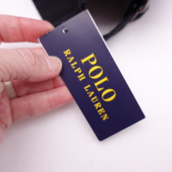 NEW Polo Ralph Lauren Men's Core Replen Classic Sport Dad Cap OS Black - Picture 6 of 7